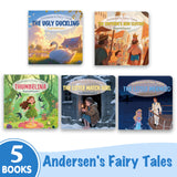 Andersen Fairy Tales English-Spanish bilingual 5-book set display