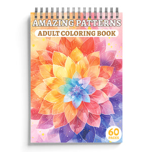 Amazing Patterns: A Kaleidoscope Coloring Book for Relaxation and Creativity