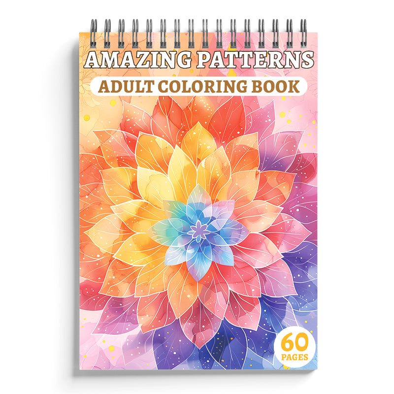 Amazing Patterns: A Kaleidoscope Coloring Book for Relaxation and Creativity
