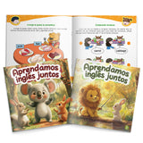 English-Spanish Xxueyingyu 1 + Xxueyingyu 2: 2-Book Set main cover and printed book set view, image 1, bundle ISBN 9798900663371