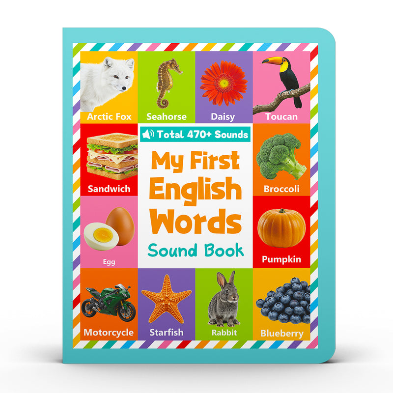 Interactive First Words Sound Book for Toddlers cover