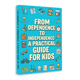 From Dependence to Independence for Kids product image 5 showing printed book details for screen-free reading and learning