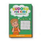 Sudoku for Kids Workbook , 4-Level Logic Puzzle Collection for Ages 3–12+, Beginner to Challenge Sudoku Practice, Number Reasoning, Focus Training, Problem-Solving, and Brain-Building Fun