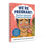 New Parent Preparation Handbook for Partners printed paperback standing printed book view