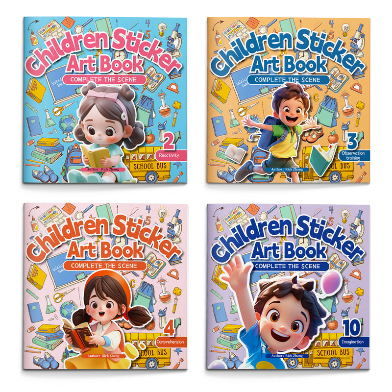 Printed Book Collection: 4-Book Set main cover and printed book set view, image 1, bundle ISBN 9798900664194