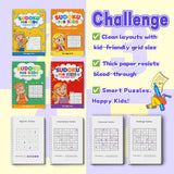 Sudoku for Kids Workbook , 4-Level Logic Puzzle Collection for Ages 3–12+, Beginner to Challenge Sudoku Practice, Number Reasoning, Focus Training, Problem-Solving, and Brain-Building Fun