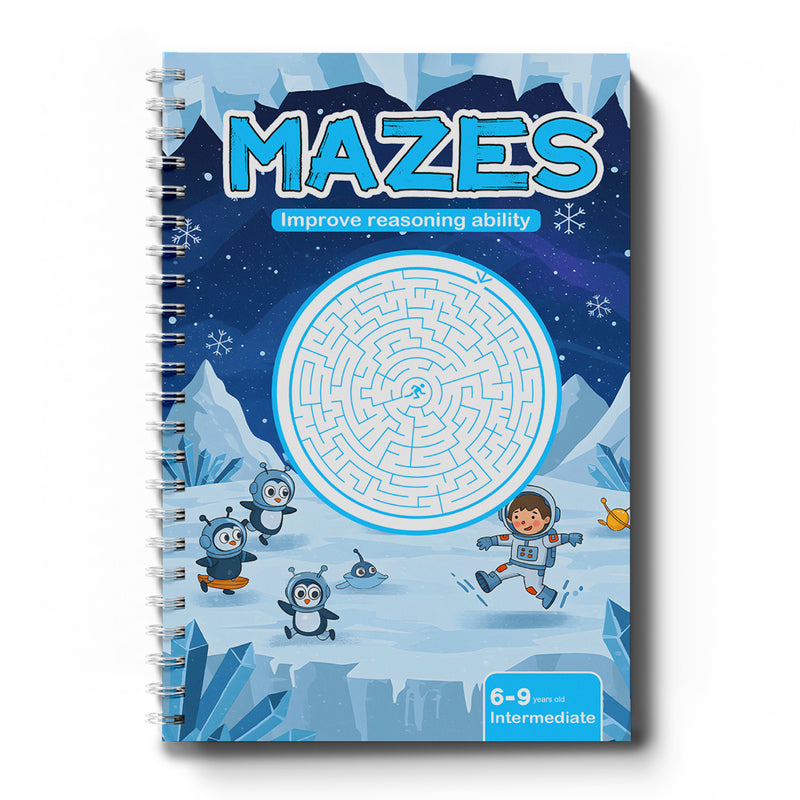 Mazes Intermediate Arctic Reasoning workbook cover