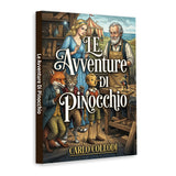 Giftable Carlo Collodi Italian literature edition for family classic reading