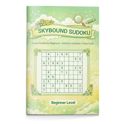 Skybound Sudoku Books Beginner to Challenge covers