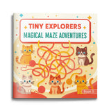 Tiny Explorers Maze Book 3 Animal Trails cover