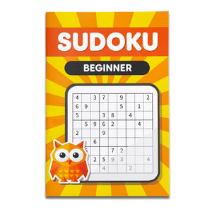 Sudoku Puzzle Books, 4 Progressive Levels Beginner to Challenge, Number Logic Workbooks for Focus, Critical Thinking and Problem-Solving Practice