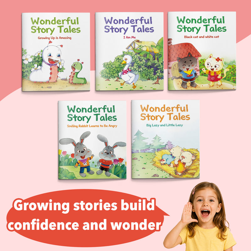 Printed Book Collection: 5-Book Set main cover and printed book set view, image 1, bundle ISBN 9798904660840