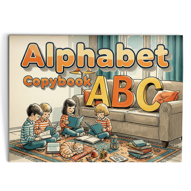 Alphabet Copybook ABC Letter M Practice cover