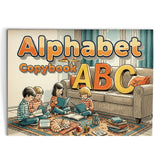 Alphabet Copybook ABC Letter M Practice cover
