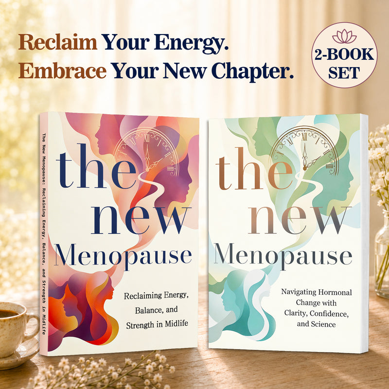 Midlife Wellness and Balance 2-Book Set main printed book set image, image 1, bundle ISBN 9798904663476
