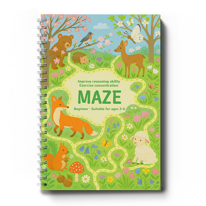 Beginner Maze Activity Woodland Paths cover