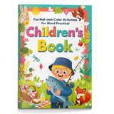 Roll and Color CVC Word Families workbook cover
