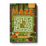 Beginner Maze Workbook Forest Paths cover