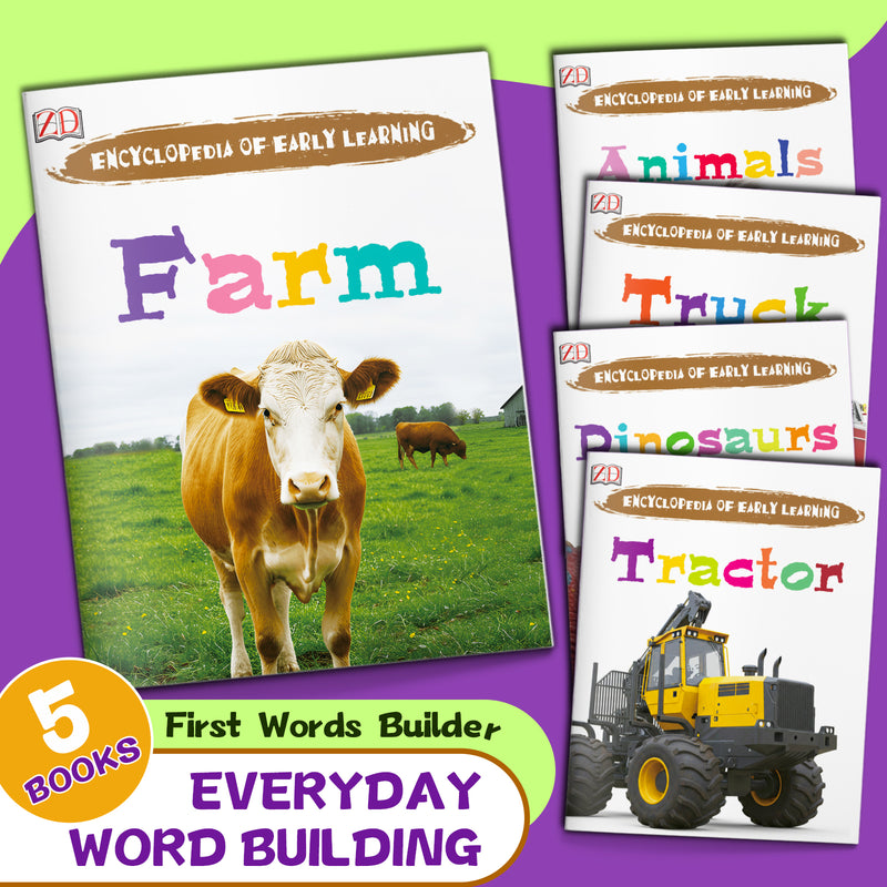 Printed Book Collection: 5-Book Set main cover and printed book set view, image 1, bundle ISBN 9798900667539