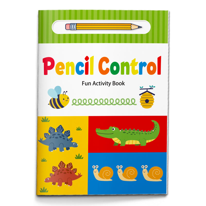 Pencil Control Early Tracing Workbook cover