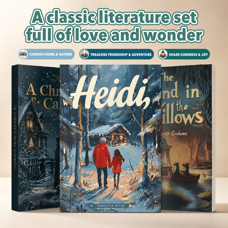 Classic Stories for Young Readers 3-Book Set main printed book set image, image 1, bundle ISBN 9798904663674