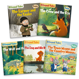 Bilingual Tales: English & Spanish Story Collection – 6-10