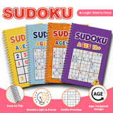 Sudoku Workbook for Kids: Early Math Logic product image 6 showing printed book details for screen-free reading and learning