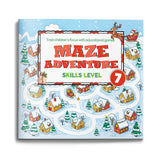Winter Maze Adventure Snow Village Paths cover
