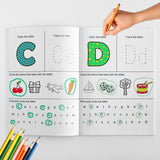 Color the Letters Alphabet Workbook Set physical printed book product image 1, ISBN 9798895056400