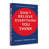 Personal development book for adults focused on thought patterns and reflection