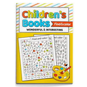Find and Color Picture Search and Number Matching cover