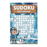 Printed four-book forest Sudoku workbook set for kids
