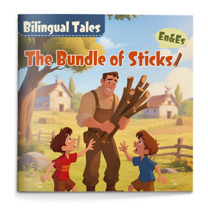 The Bundle of Sticks English-Spanish Moral Tale cover