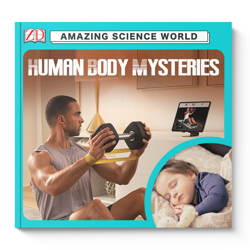 Human Body Mysteries Science Book for Kids cover