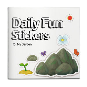 Daily Fun Stickers My Garden picture book cover