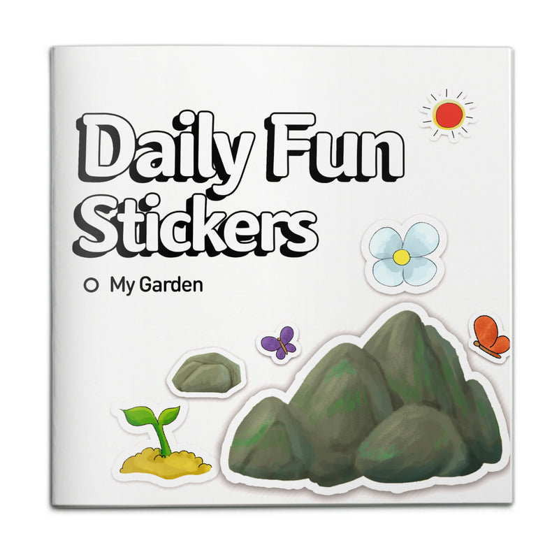 Daily Fun Stickers My Garden picture book cover