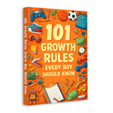 101 Growth Rules Every Boy Should Know product image 5 showing printed book details for screen-free reading and learning