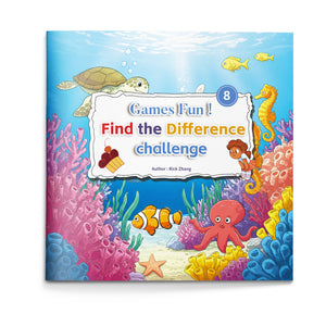 Kids Spot the Difference Puzzle Book cover
