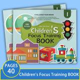 Children’s Focus Training Book: Find Hidden Shapes in Complex Illustrations – Develop Attention and Cognitive Skills for Kids Aged 4-8