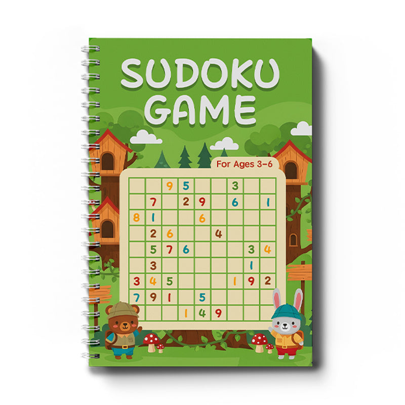 Sudoku Game Books Progressive Number Puzzle Set covers