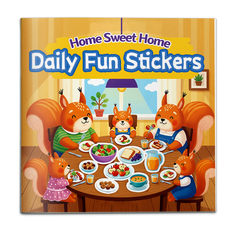 Daily Fun Stickers Home Sweet Home cover