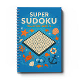 Parent and child building patience with Super Sudoku puzzles