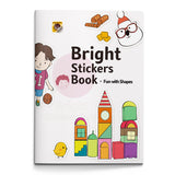 Bright Stickers Book Fun with Shapes cover