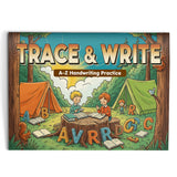 Trace and Write A-Z Handwriting Practice workbook cover