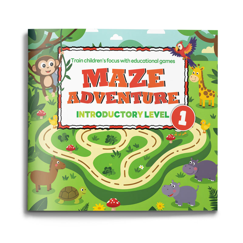 Jungle Animal Maze Adventure Introductory Level cover