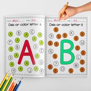 Interactive Alphabet Workbook: Fun and Easy Step-by-Step Learning for Kids style27