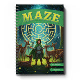 Beginner Maze Workbook for Kids, Easy Pathfinding Puzzle Book with Simple Maze Practice, Pencil Control, Focus Training, and Early Problem-Solving Activities