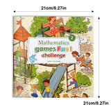 Fun math challenge activity book for number learning and logical thinking