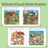Printed kids mathematics book for brain practice and early math confidence