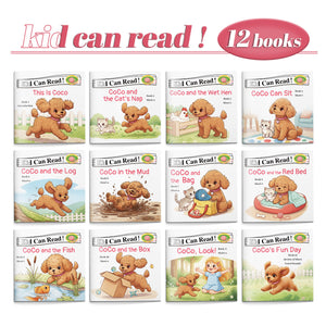 CoCo 12-book early reader set for beginner phonics and first reading cover